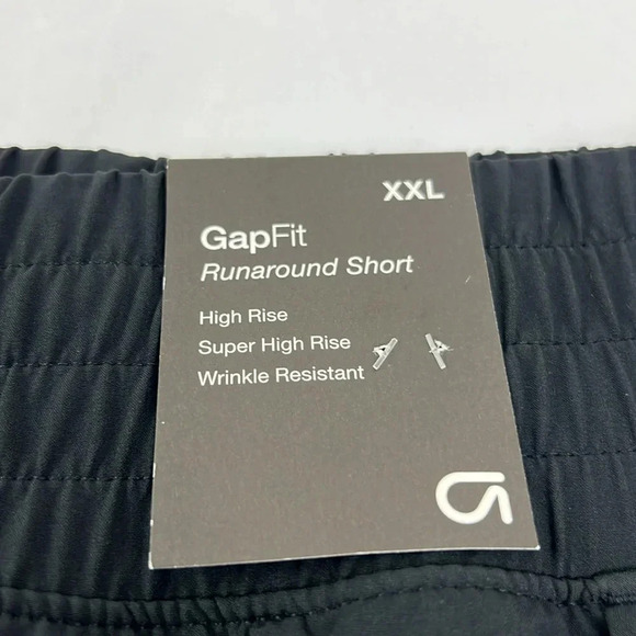 Gap Fit New Women’s XXL High Rise Pockets Elastic Waistband Runaround Short - Picture 4 of 11